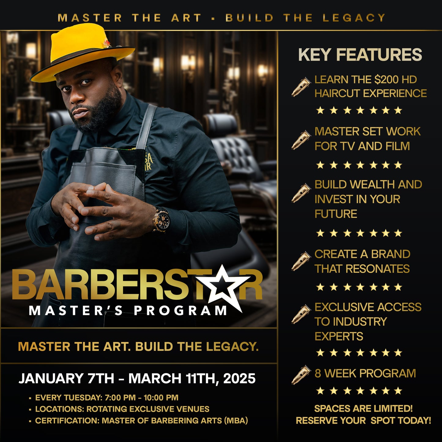 BarberStar Masterclass: Transform Your Craft, Elevate Your Business